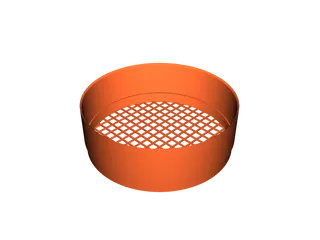 Parametric stacking sieve by mothdotmonster | Download free STL model ...