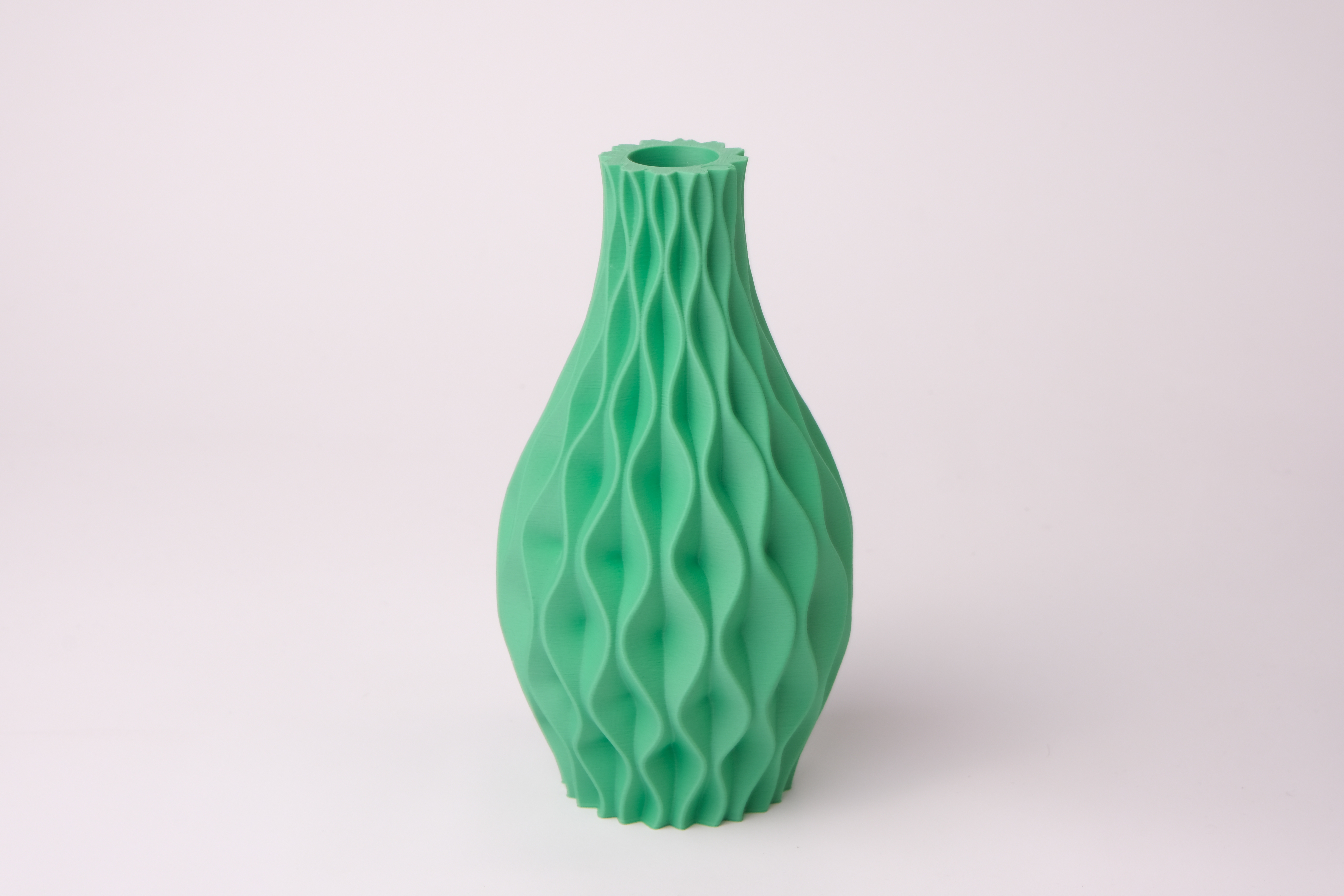 Green Waveform Vase — miniatura 2