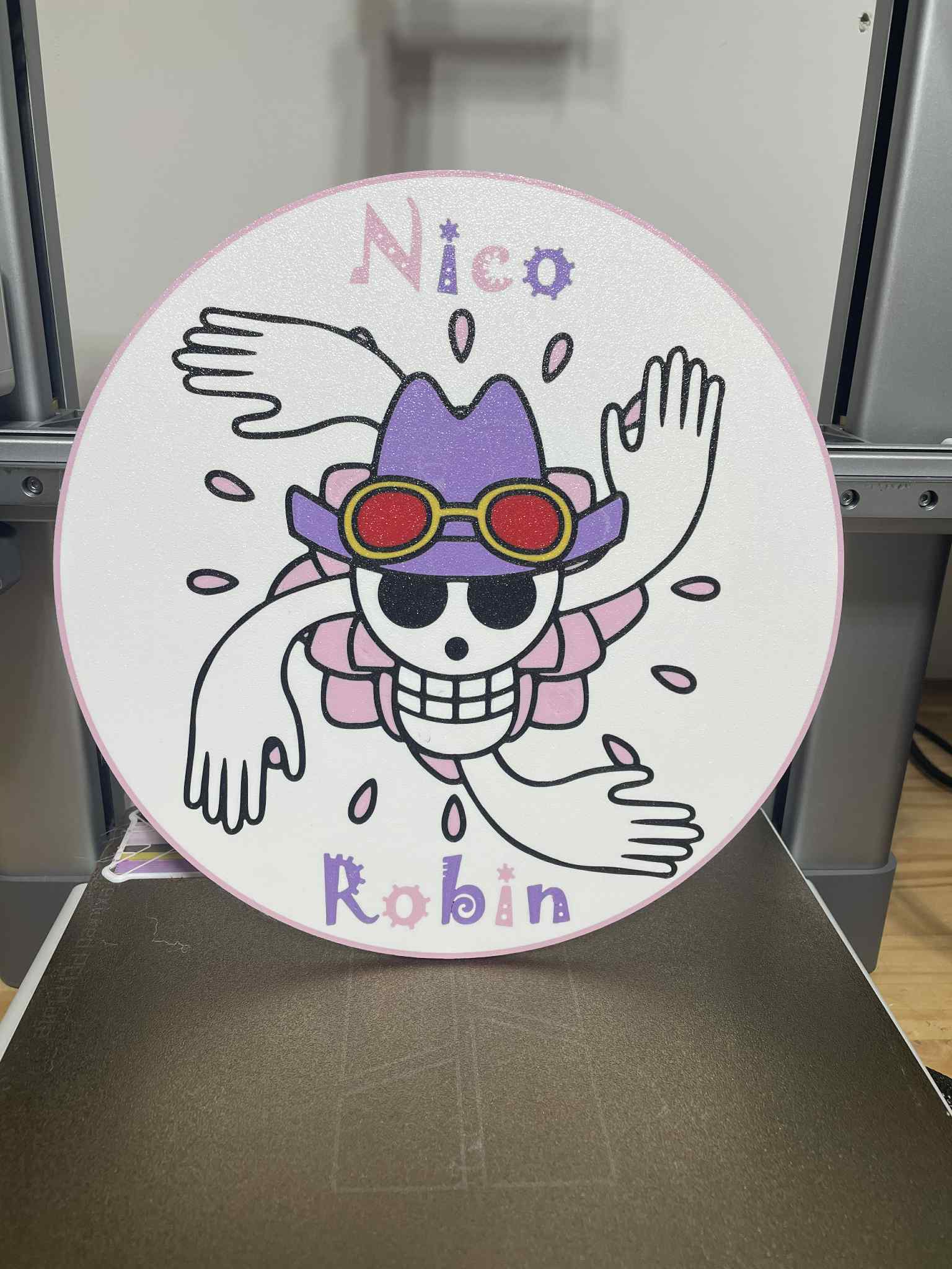 Nico Robin One Piece plate