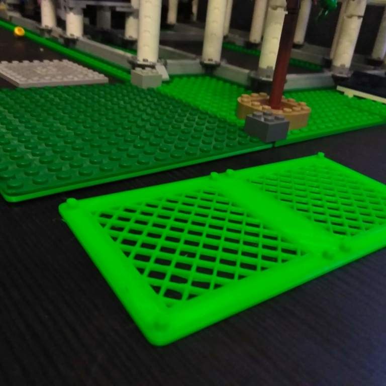 Lego Baseplate Riser by Evey Bee | Download free STL model | Printables.com