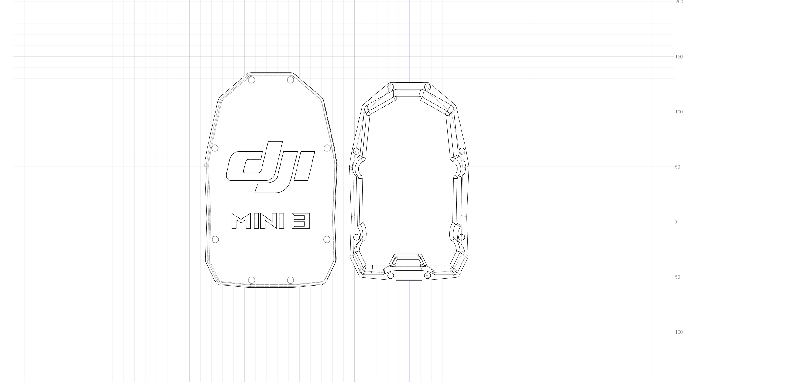DJI Mini 3 travel case by Go Brrr | Download free STL model ...