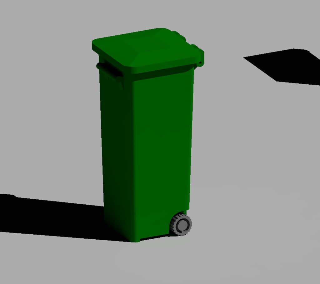Waste container For Büder garbage collector Toys