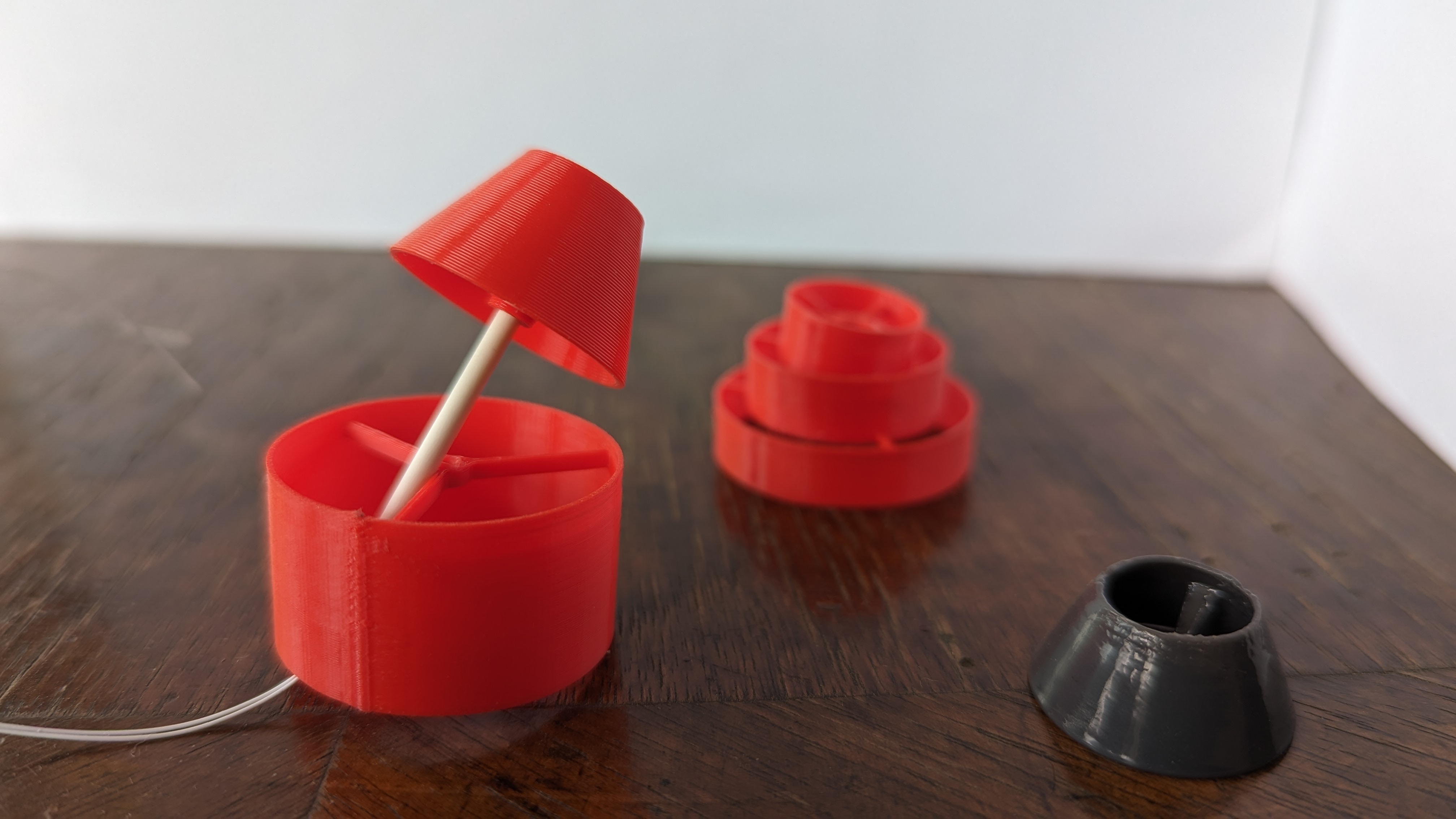 3 different Miniature lamp covers