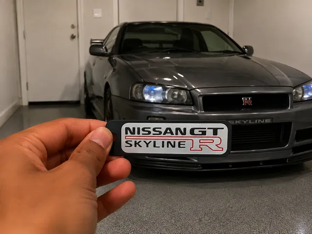 Nissan Skyline GTR keychain