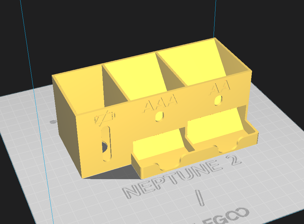 smaller Battery dispenser 3D model thumbnail