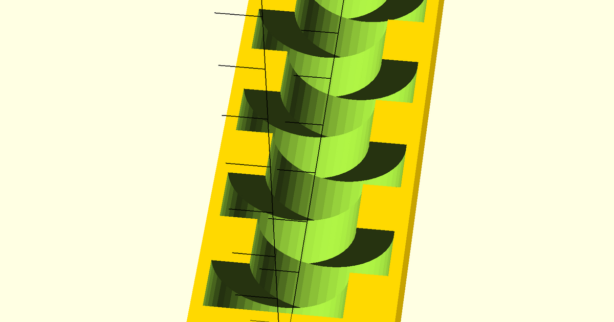 Coin tray parameterizable (draft) by Mark | Download free STL model ...