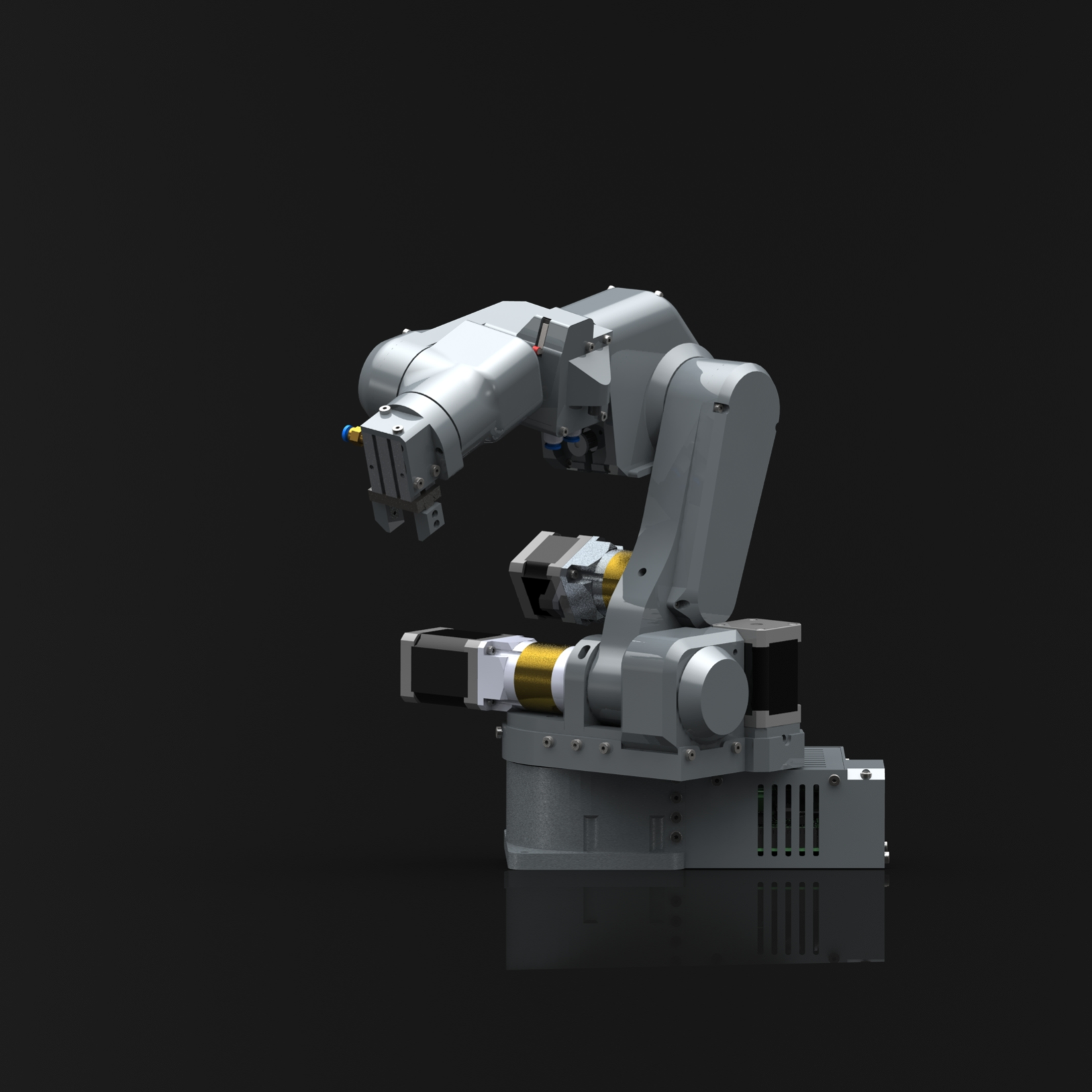 PAROL6 3D printed desktop robotic arm da PCrnjak Scarica il modello