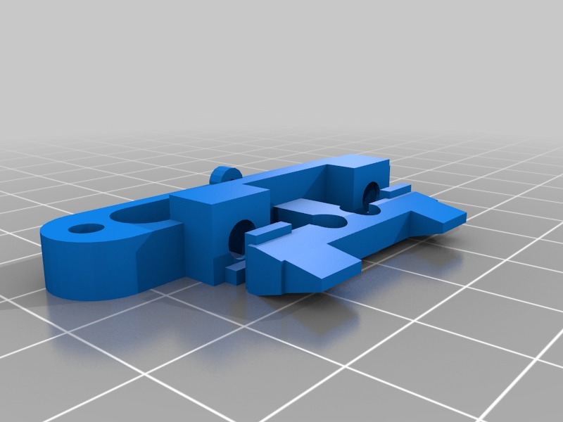 Trim button block to fit into gimbal of Multiplex MPX profi mc2020 / mc3010 / mc3030 series