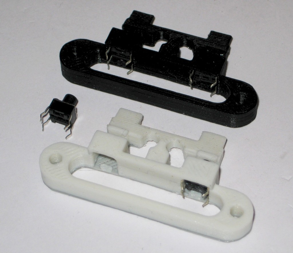Trim button block to fit into gimbal of Multiplex MPX profi mc2020 ...