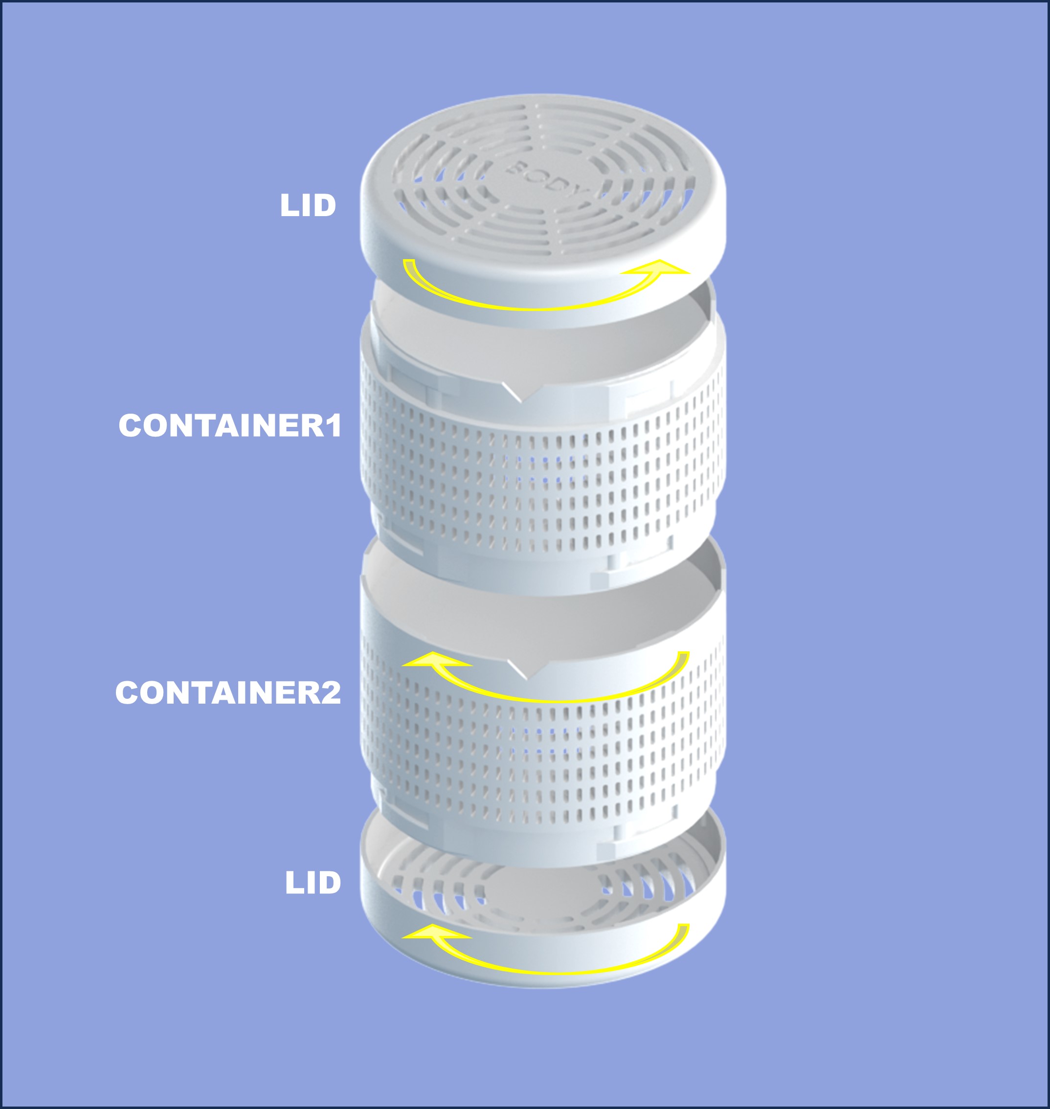 Modular travel soap dish by 3DNightmare Download free STL model