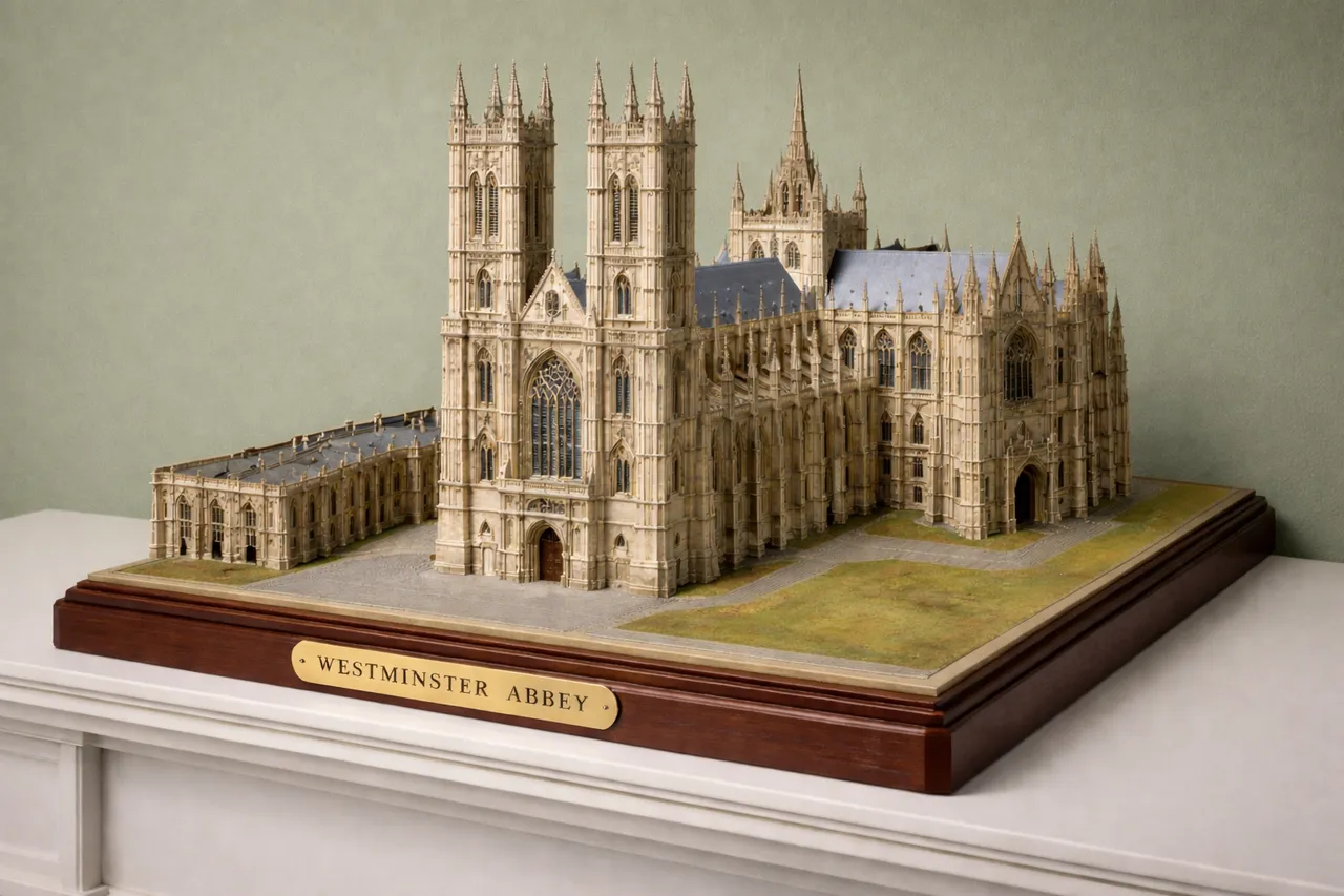 Westminster Abbey London by Dazza | Download free STL model