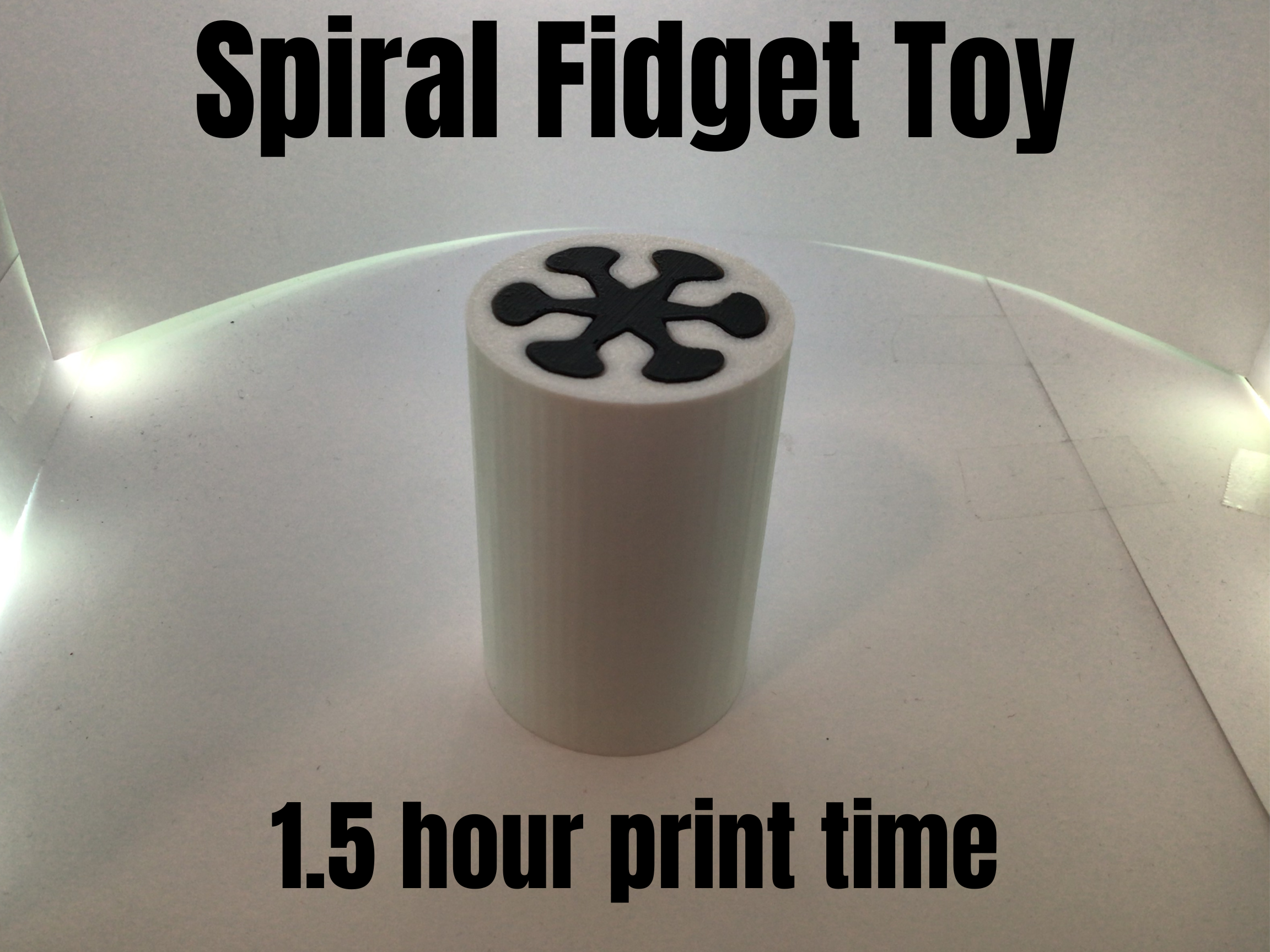 Spiral fidget tube.