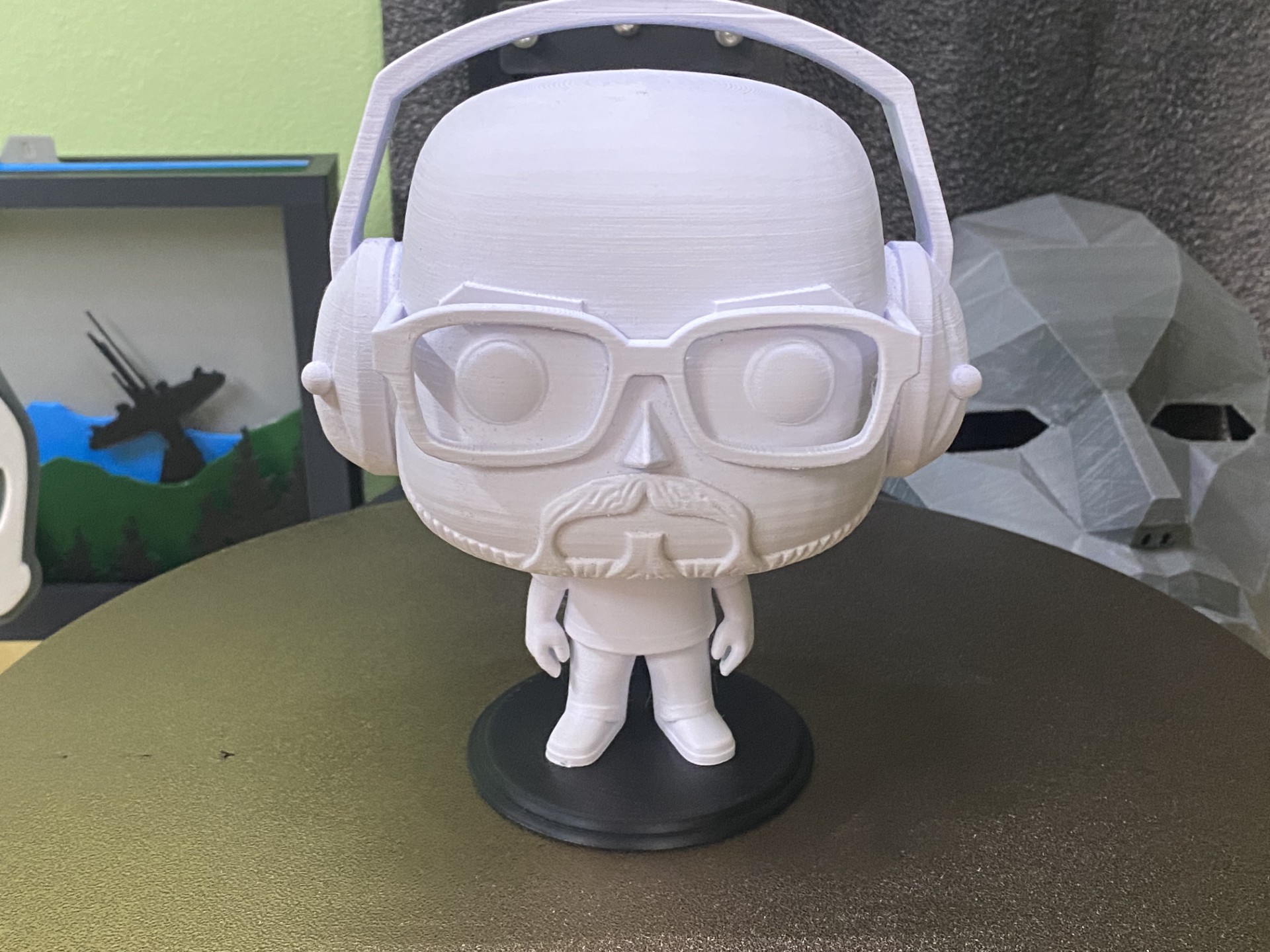 Base simples para boneco cabeçudo