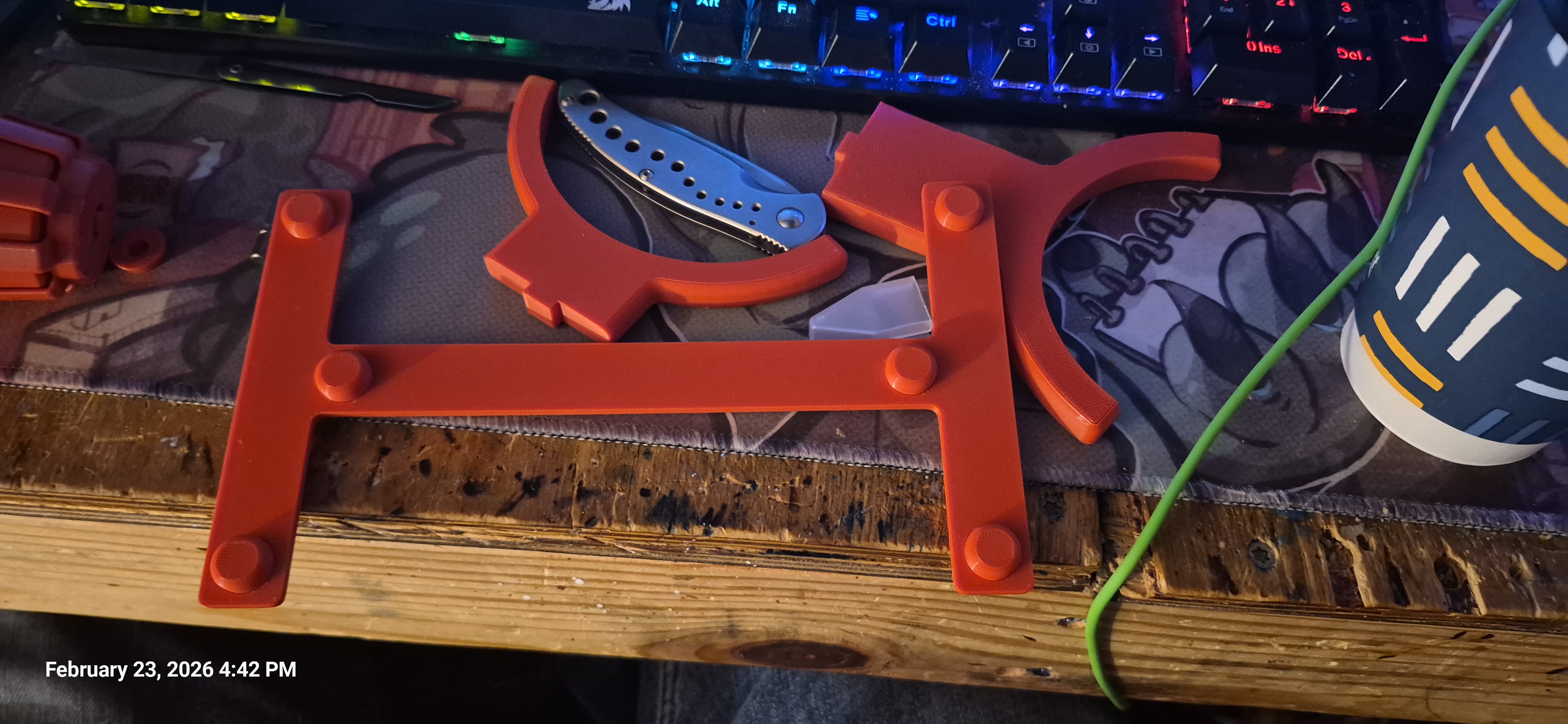 portal gun stand feet
