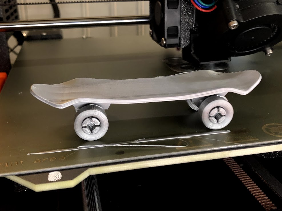 Skateboard Toy by Cisco3D Download free STL model