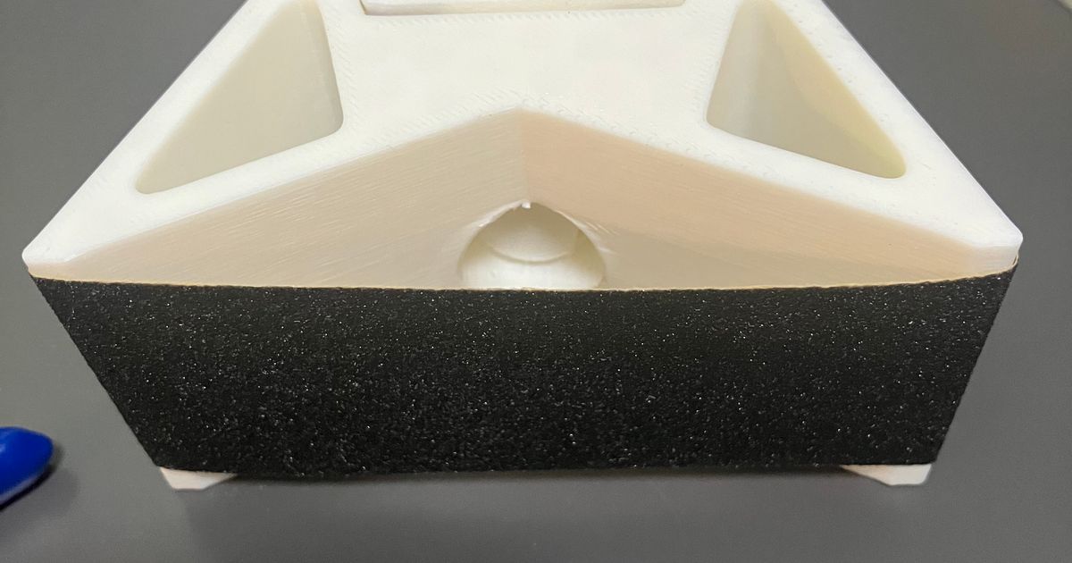 Curved Surface Sanding Wedge=曲面打磨砂纸夹具 by JZSQDLJ Download free STL