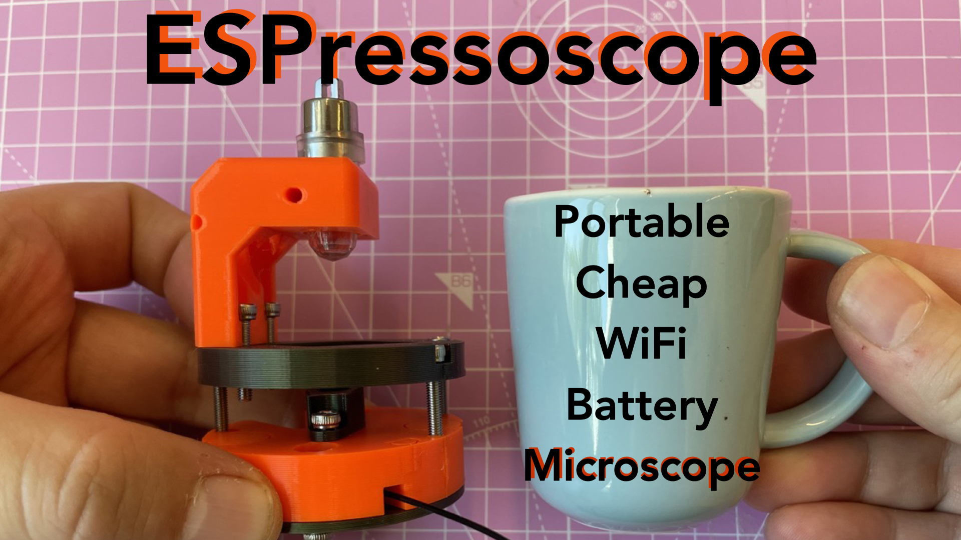 ESPressoscope - DIY WiFi Microscope