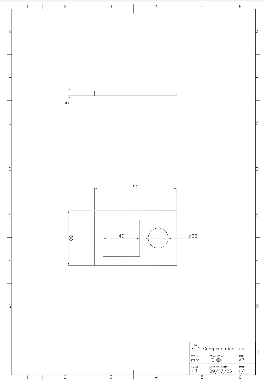Bambu XY Compensation Test by FluffyKoala Download free STL model