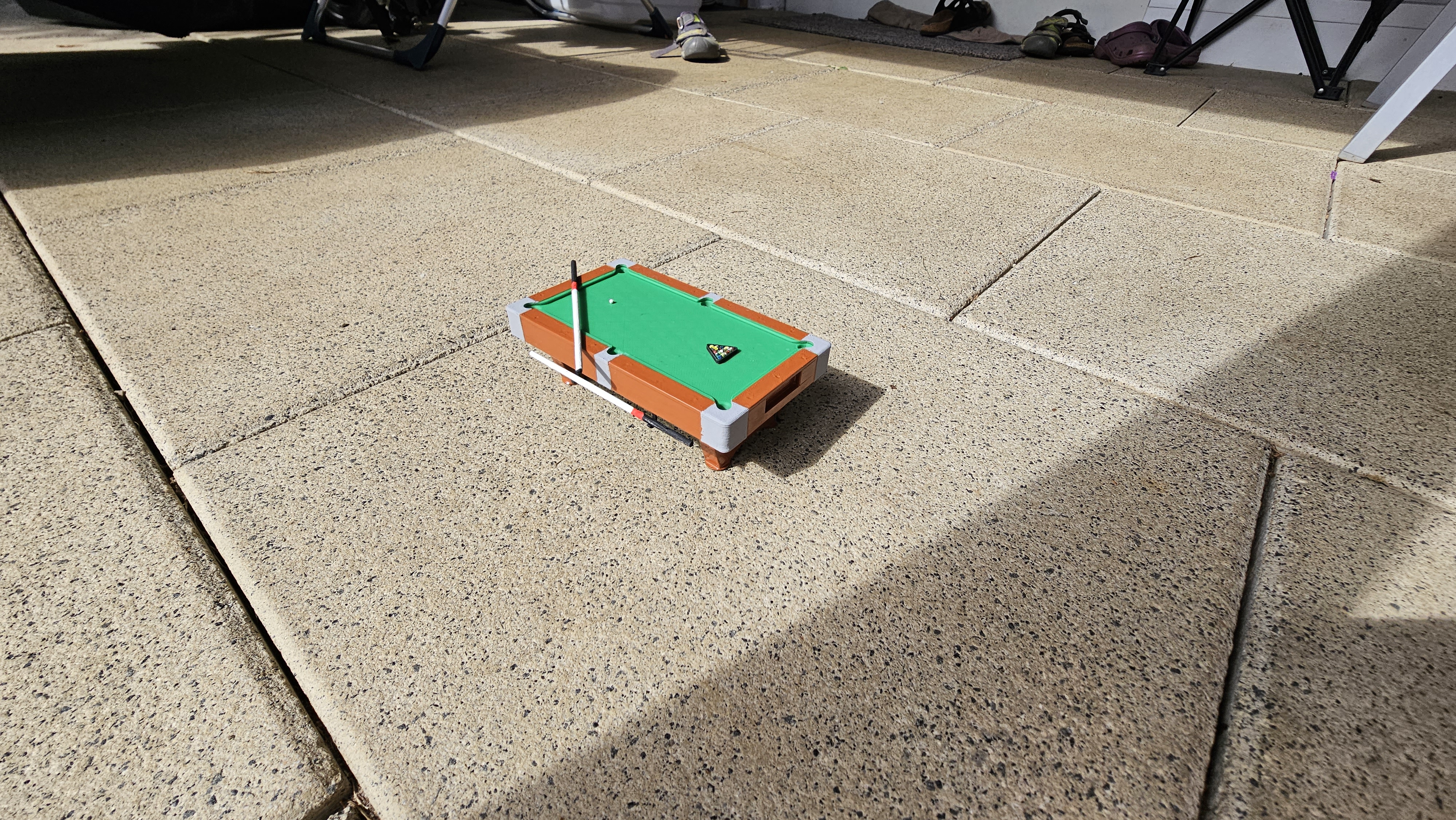Miniatura 2 do modelo 3D Billiard table