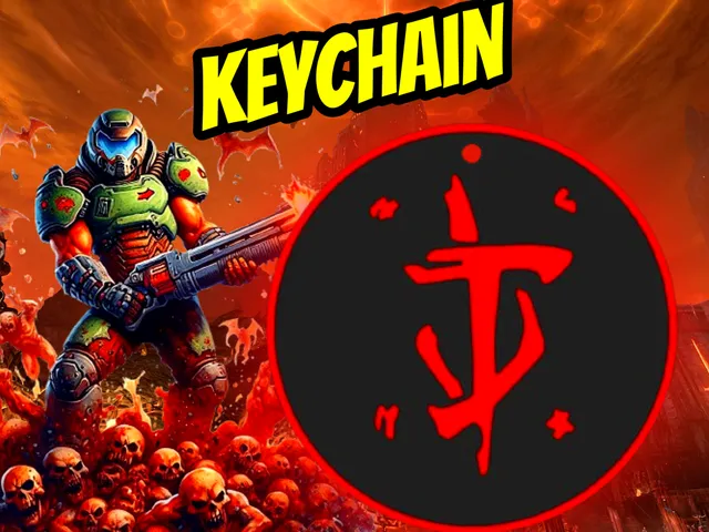 Doom Slayer Keychain / llavero