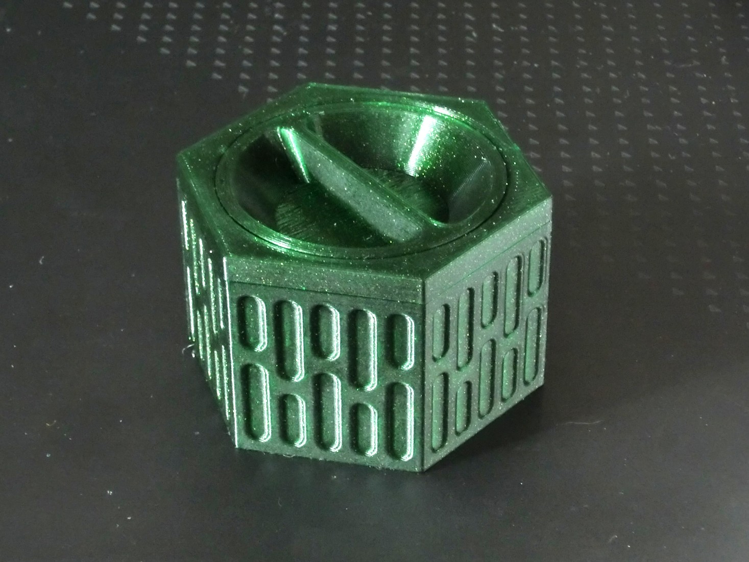 hexagonal screw lid box, some sizes
