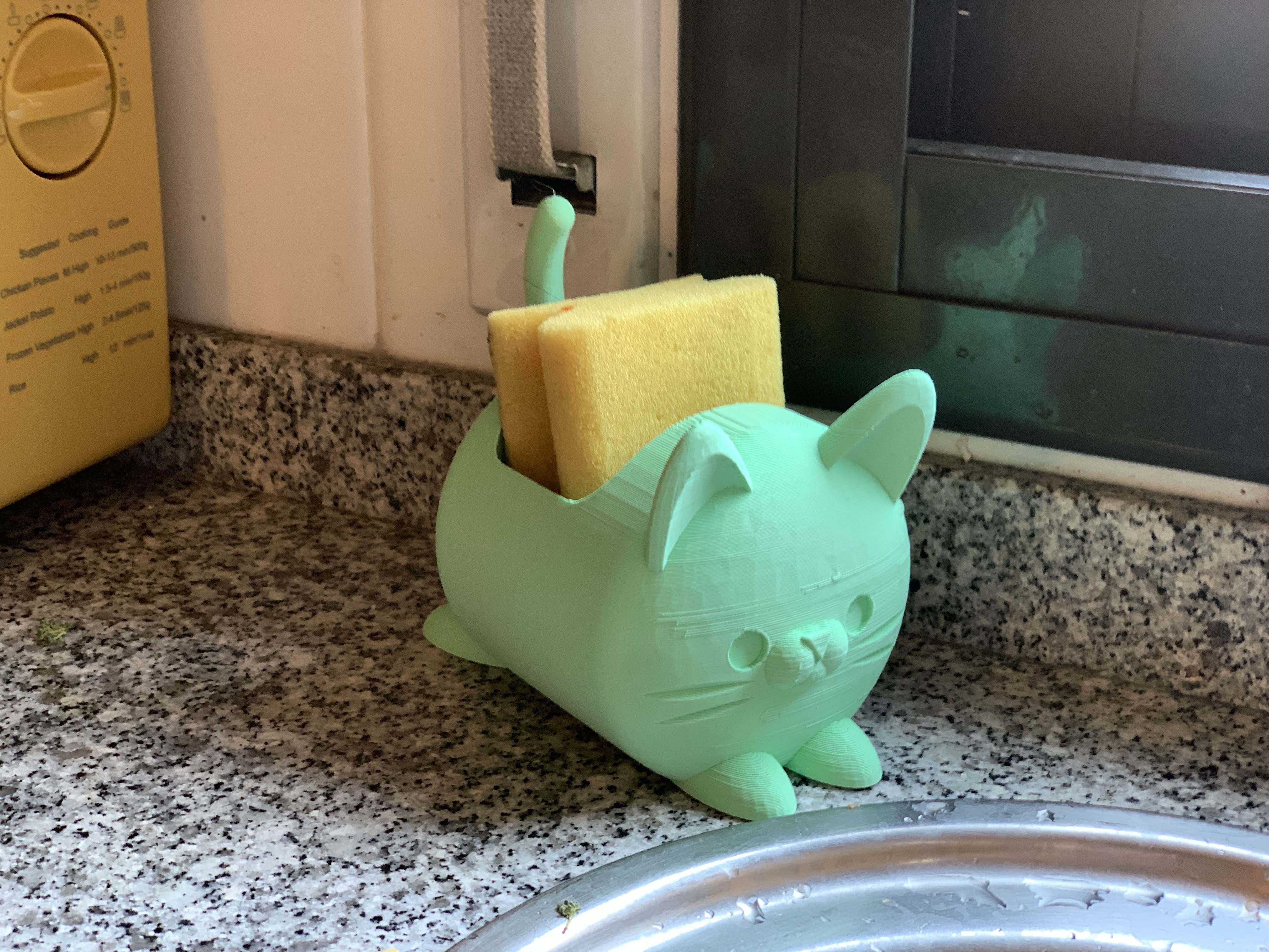 Neko Cat Sponge Holder