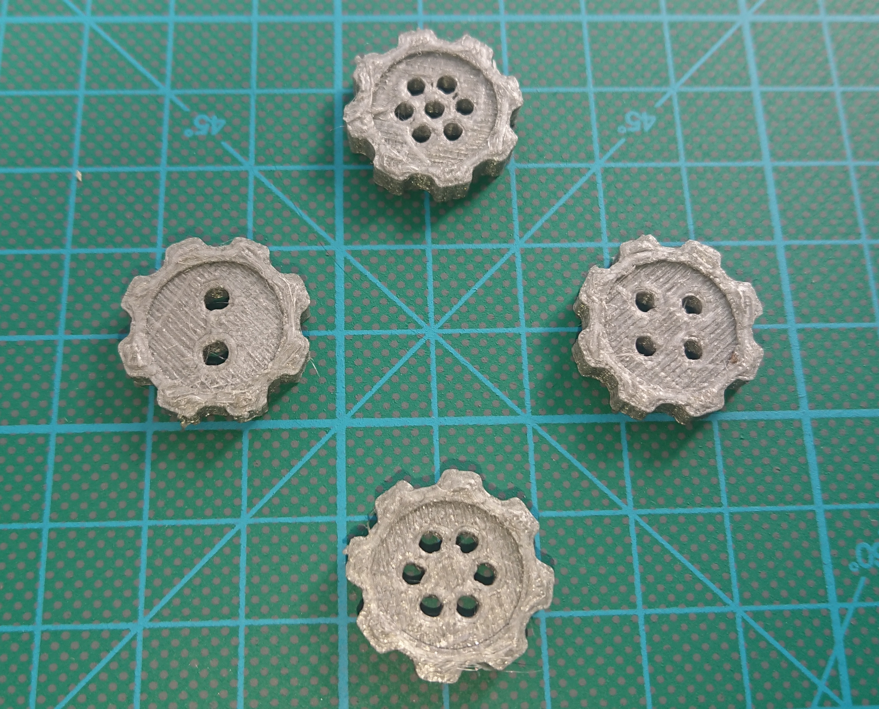 Button gear