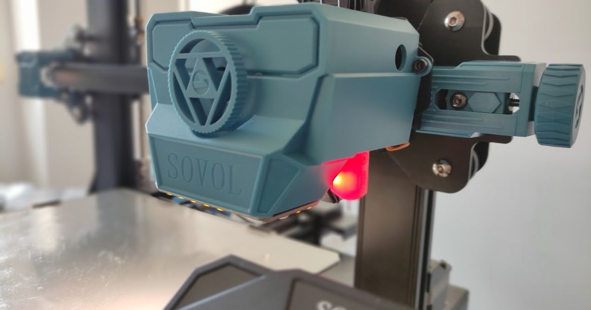 BLTouch / CR Touch Mount for SV06 by HeyMoe!