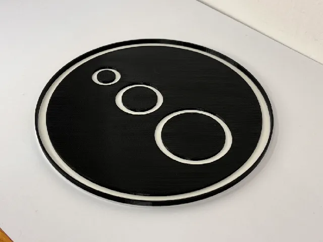 Radio 357 logo coaster