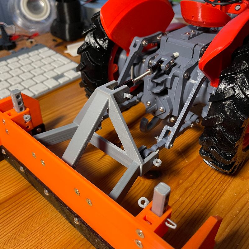 Accessories and improved parts for the OpenRC Tractor MK3 TEA20 from ...