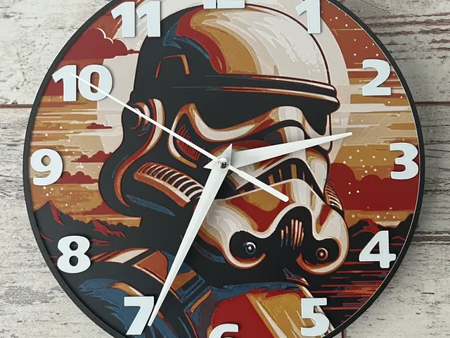 Storm Trooper Clock V1