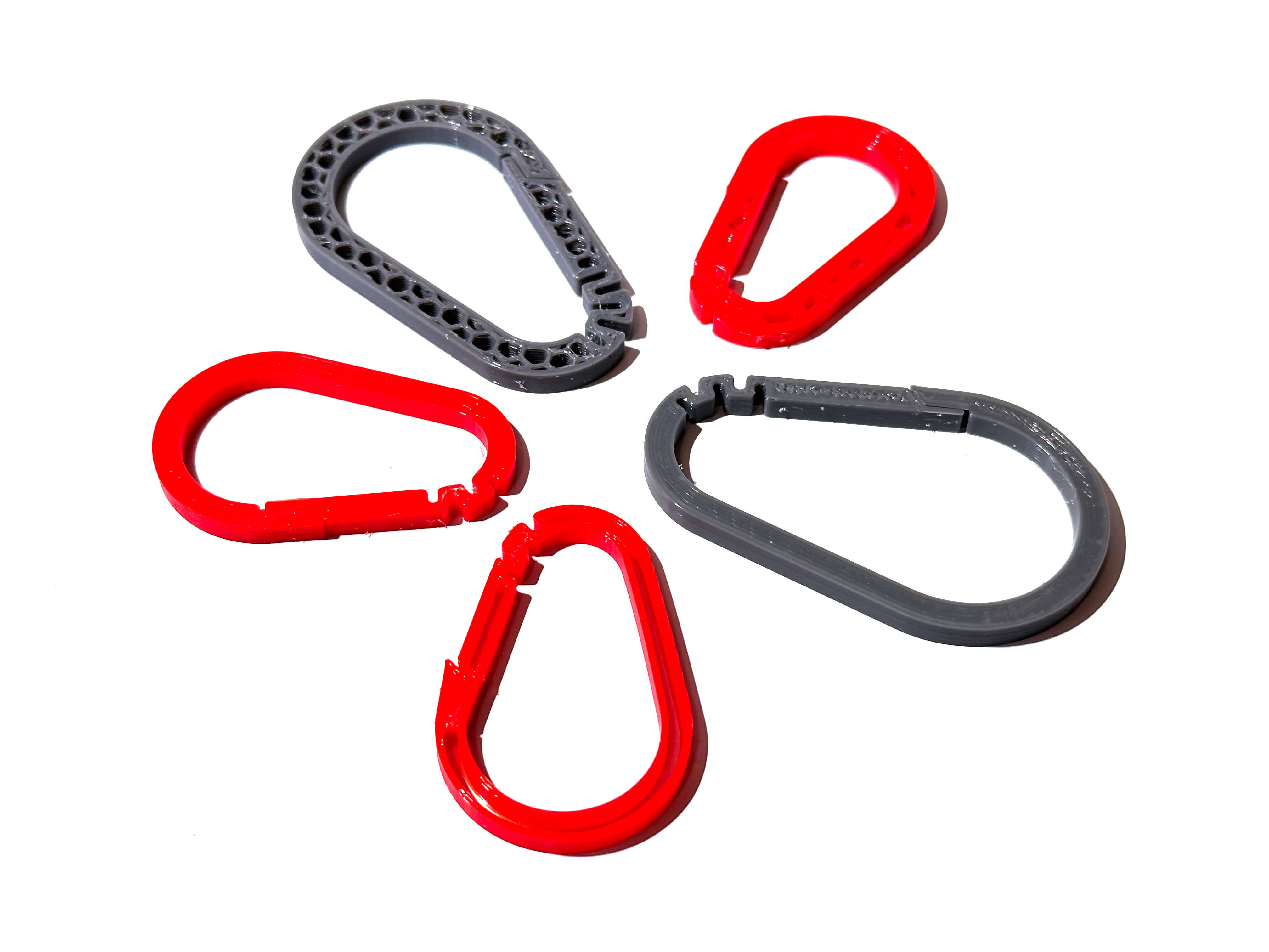 Simple Carabiner Clips Style them your way! by GlennovitS 3D