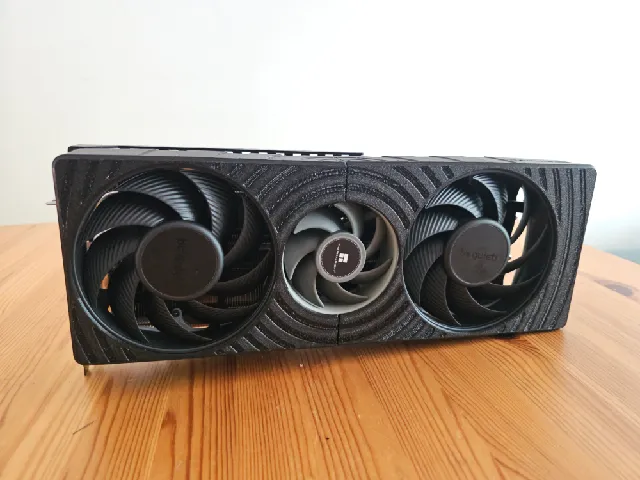 Triple fan shroud for Asrock RX 7900XTX Phantom Gaming