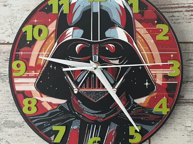 Darth Vader Clock