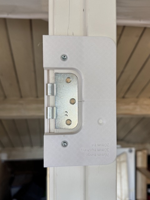 Door hinge router jig