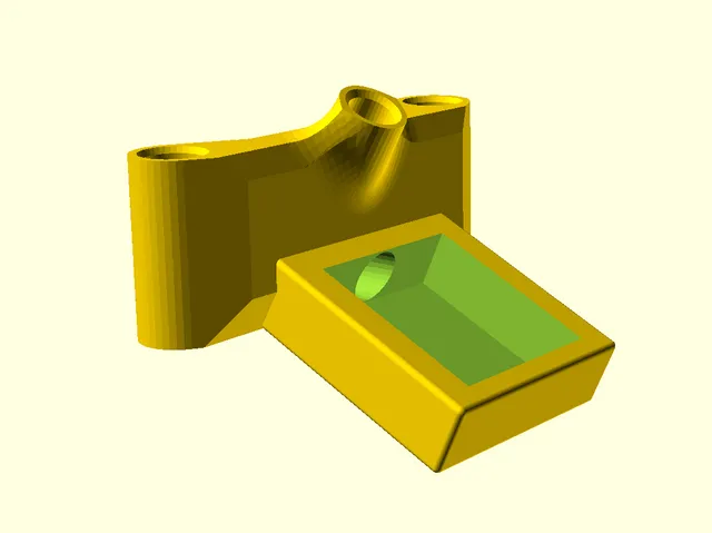 AOS VTX Antenna & GPS Module Mount 5mm Standoffs (M3)