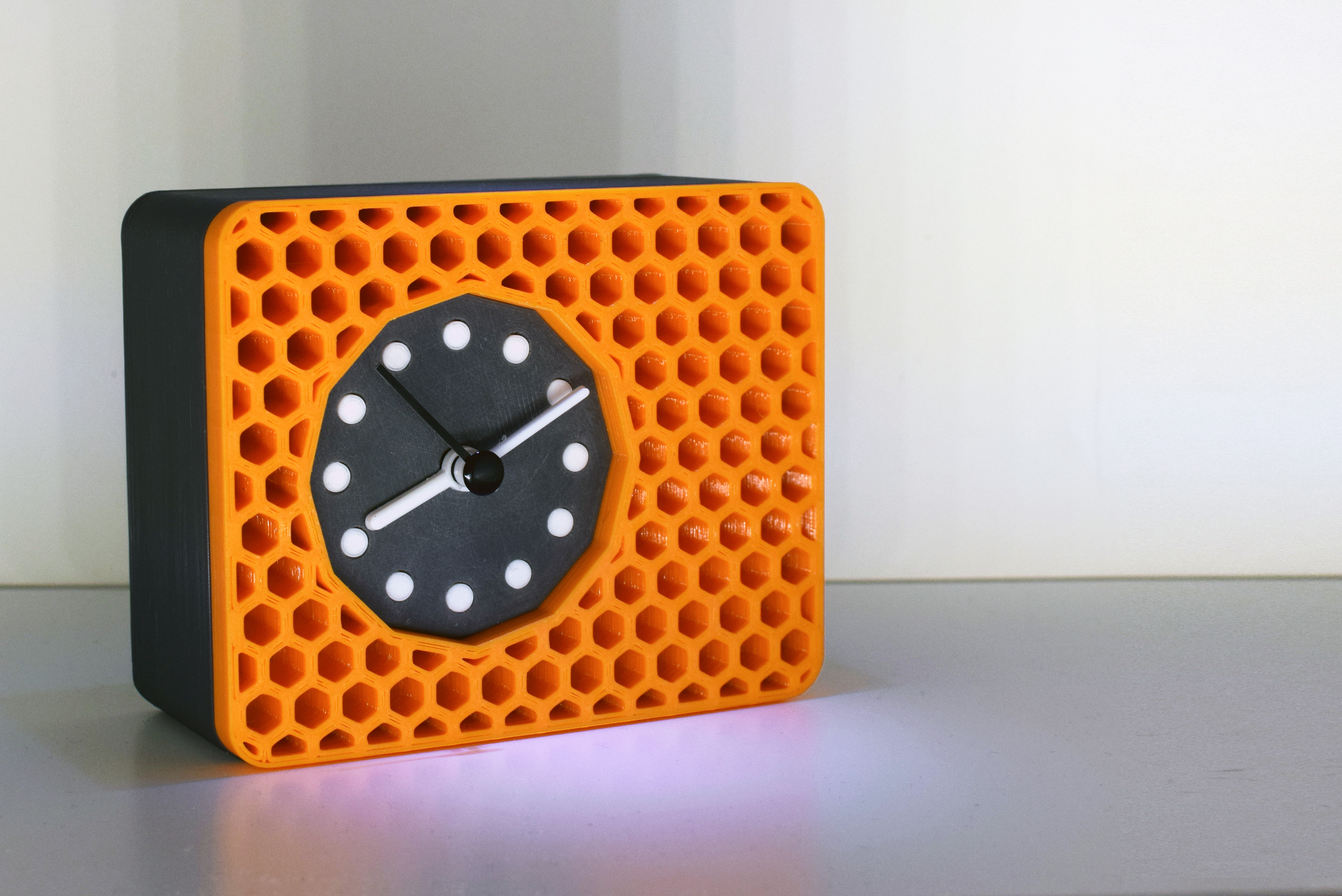 Honeycomb Table Clock