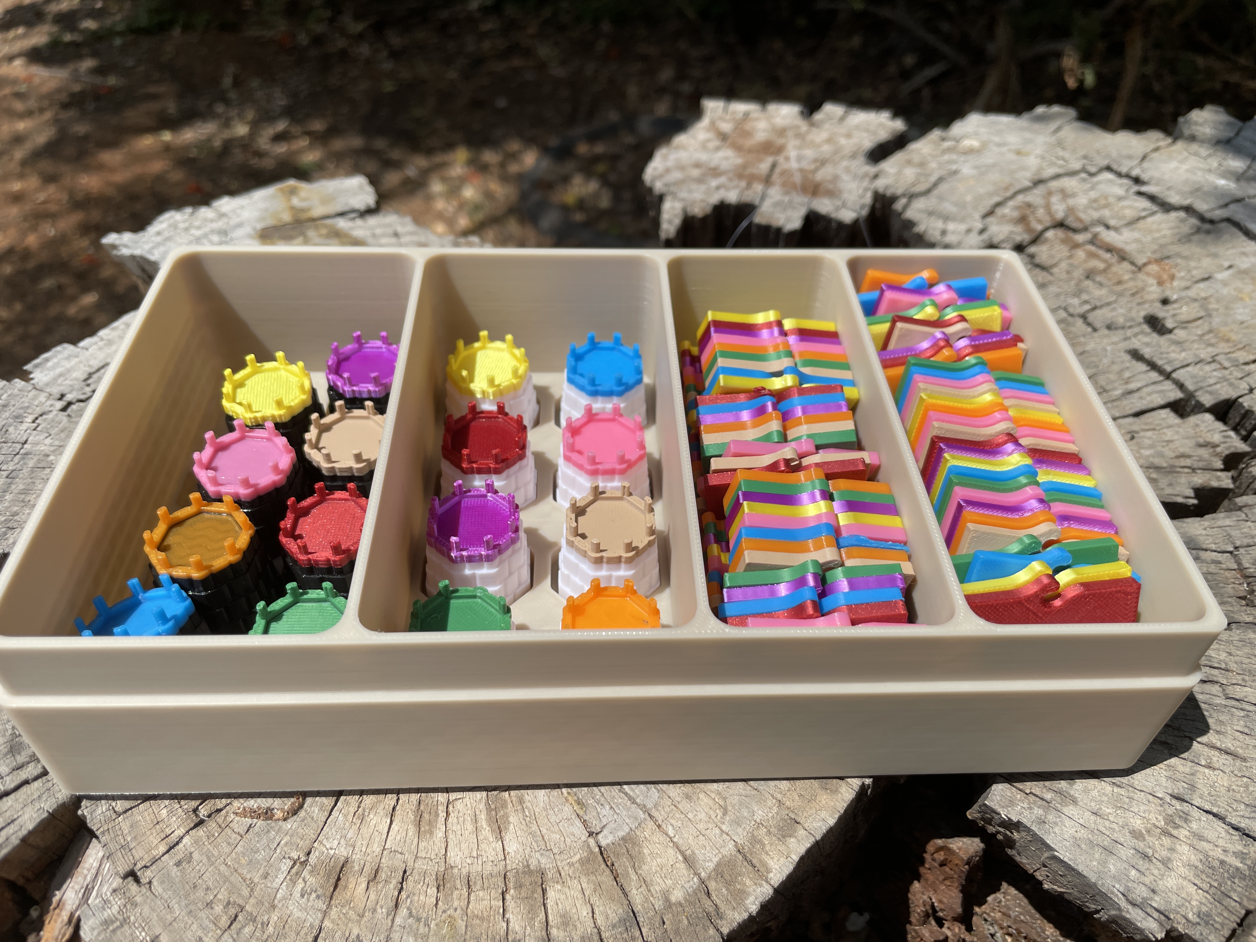 Kamisado Board Game - Storage Box