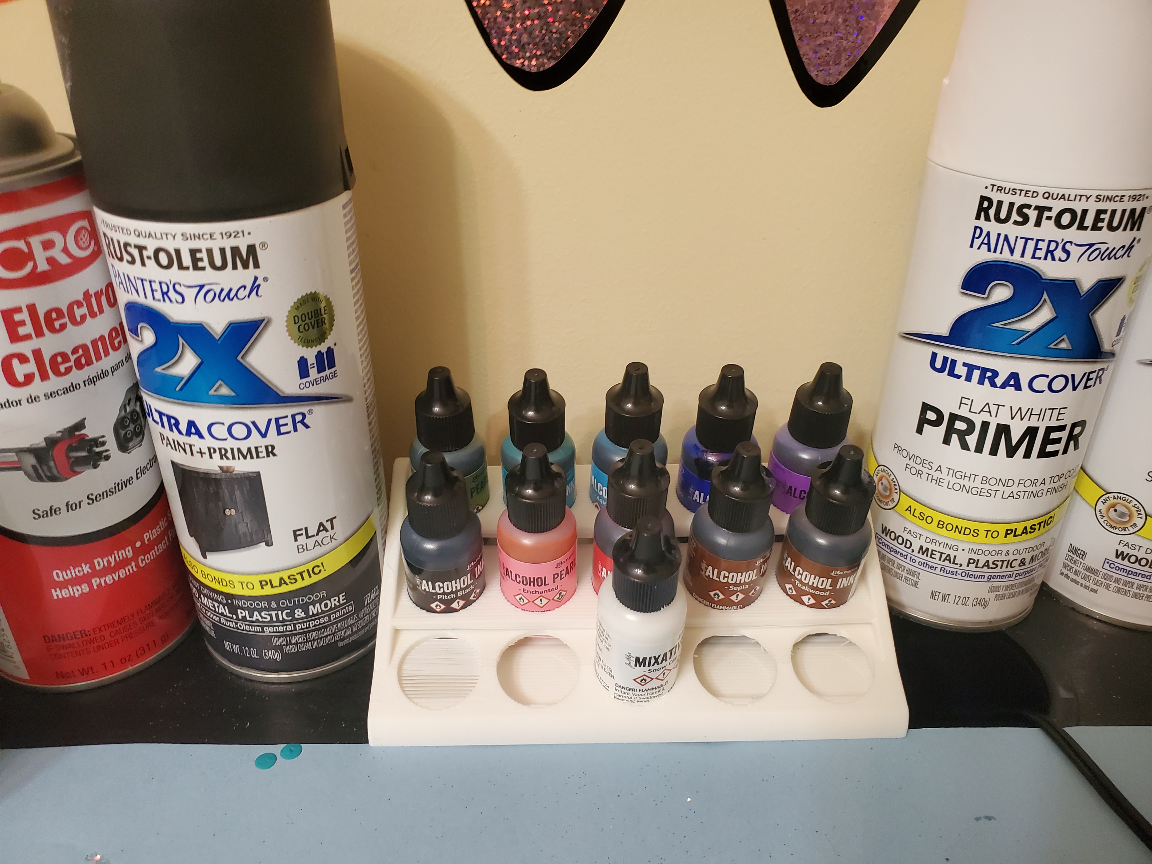 Alcohol Paint Holder