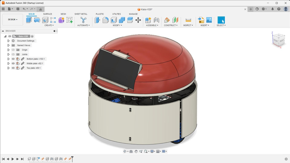 Snoopy the 3D-printable Arduino pet robot
