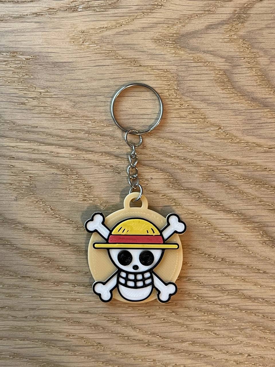 One piece skull keychain by Amit | Download free STL model | Printables.com