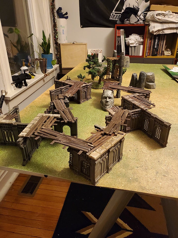 Modular Fantasy Ruin Building System