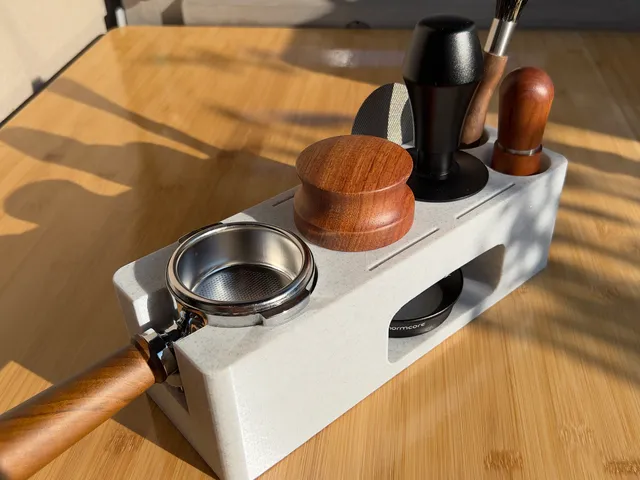 Espresso tamper station (51-54 mm / 58 mm)