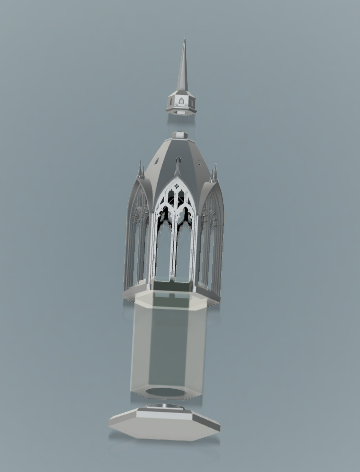 GOTHIC LANTERN CATHEDRAL — miniatura 7