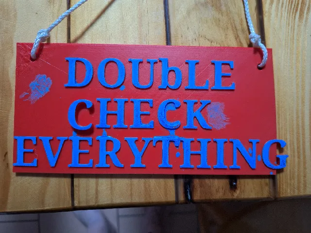 Double Check