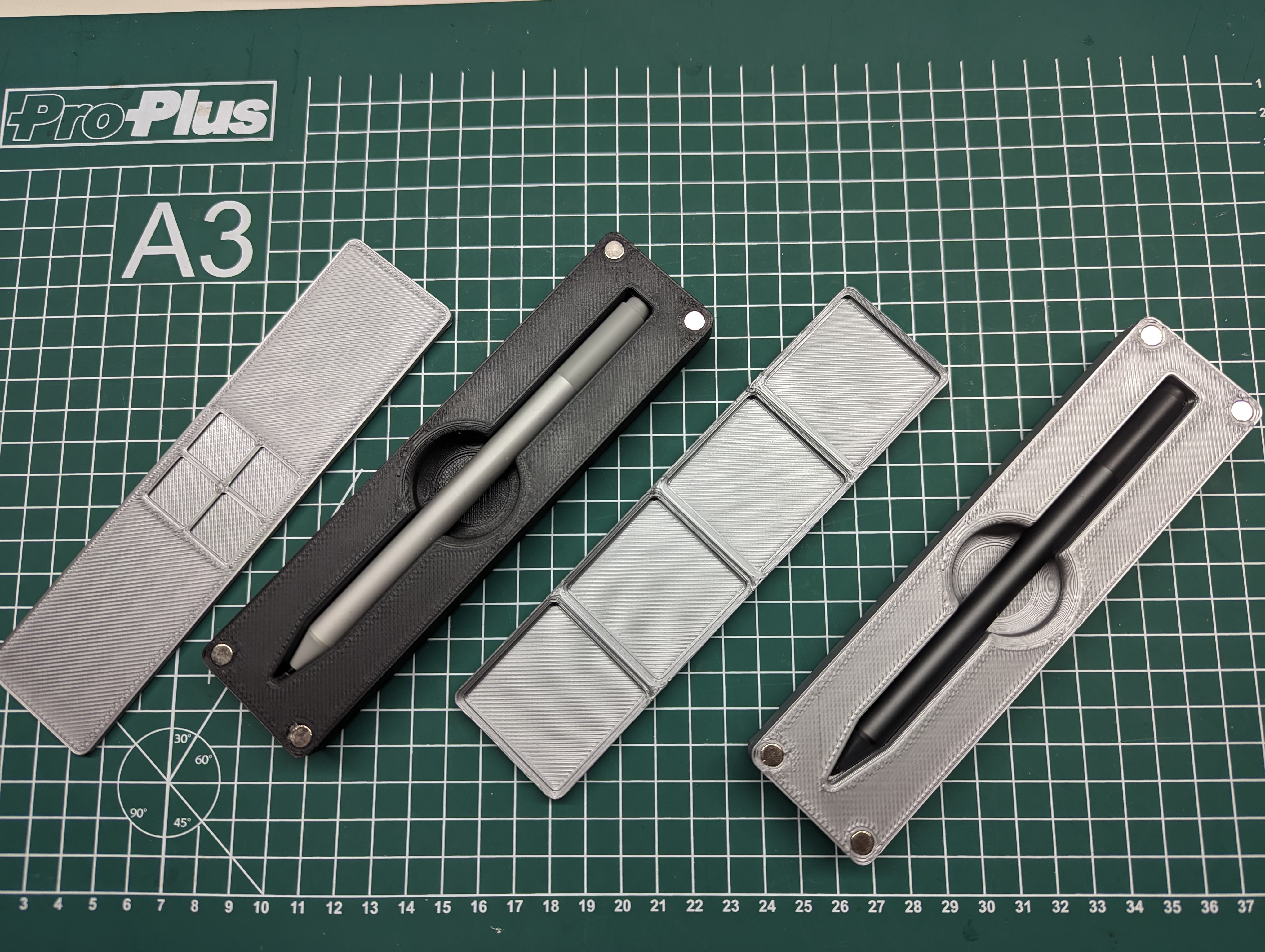 Gridfinity 1x4x3U Microsoft Surface Pen Case