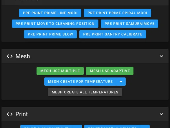 Klipper Printer Additions 3.0b9.1 - More Than Boring Start-G-Code