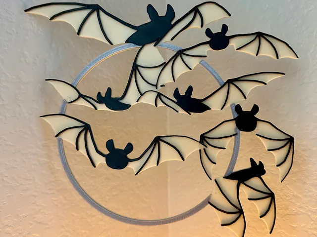Bat wall decor