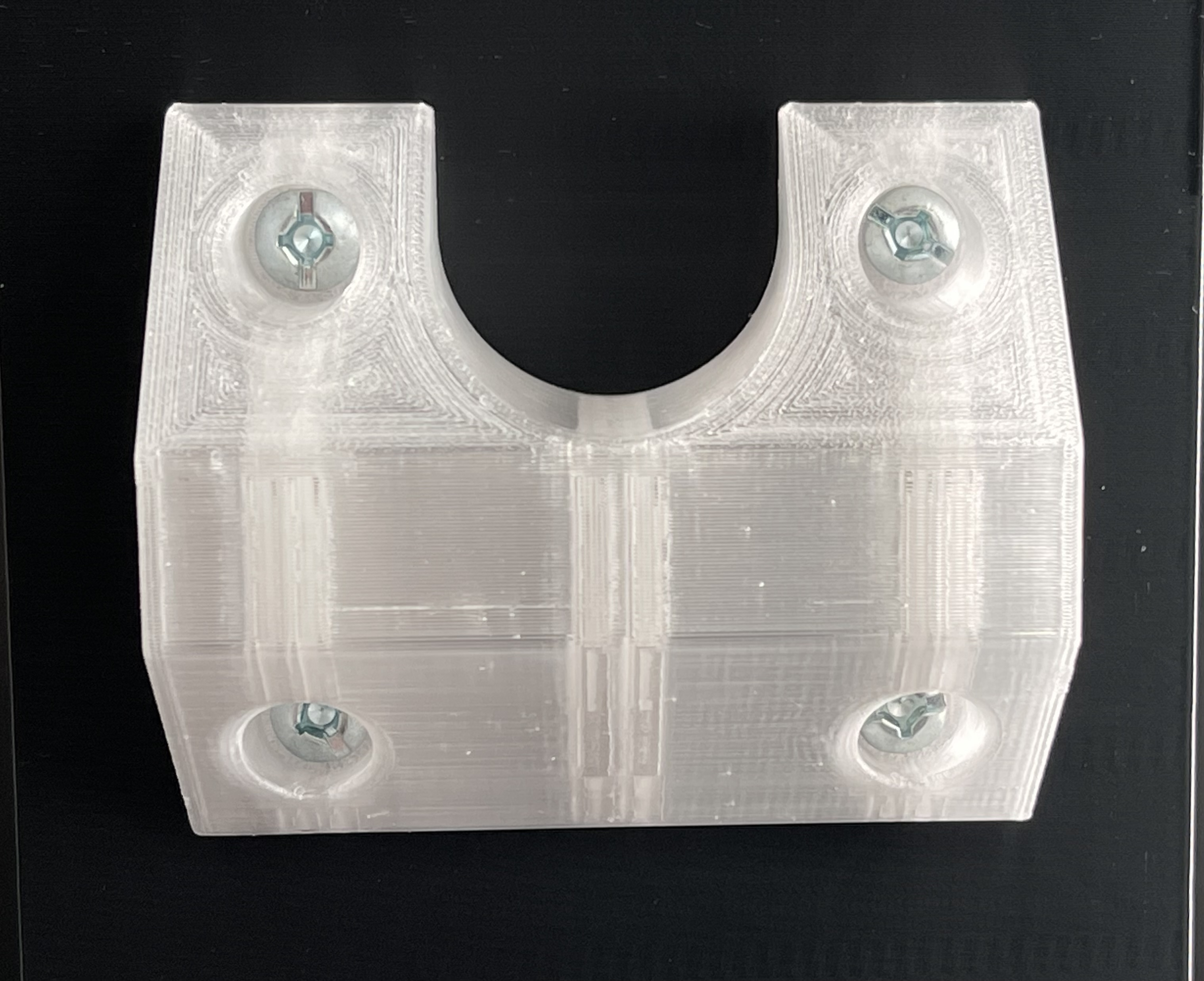 3D Printable Reinforced Closet Hanger Bracket