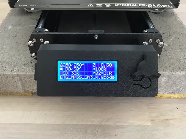 LCD cover - sleek design